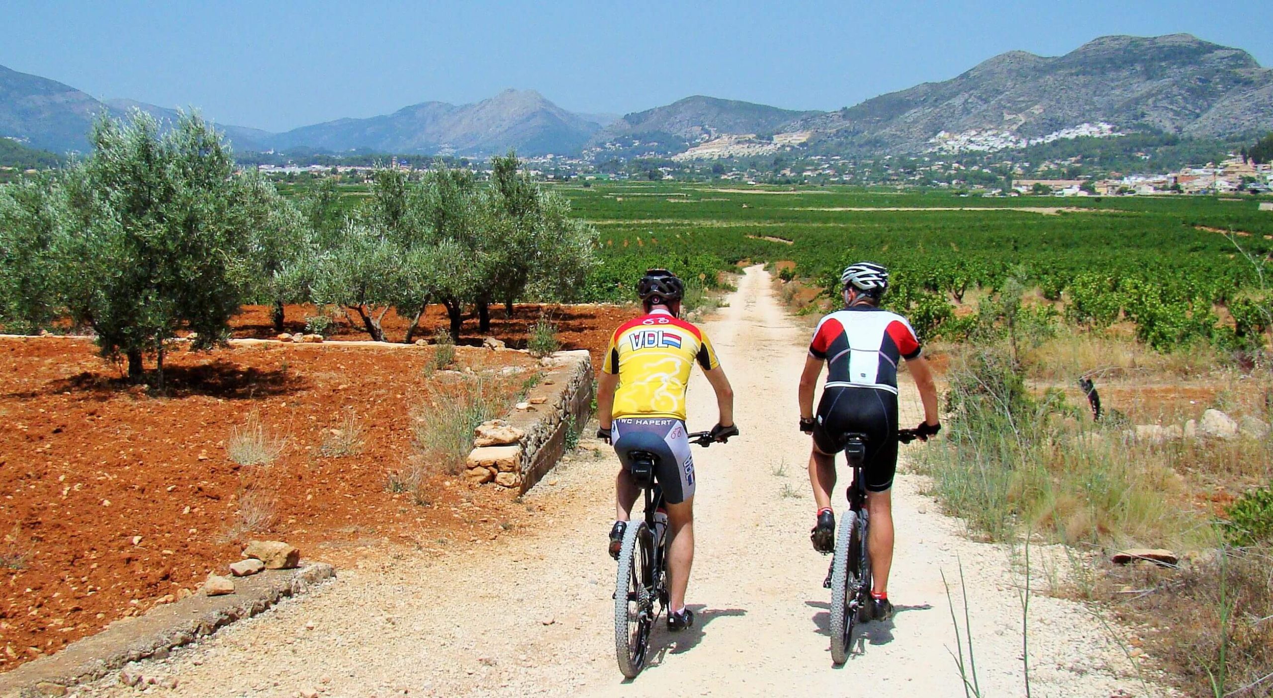 Cycling along the coast in Dénia Costa Blanca