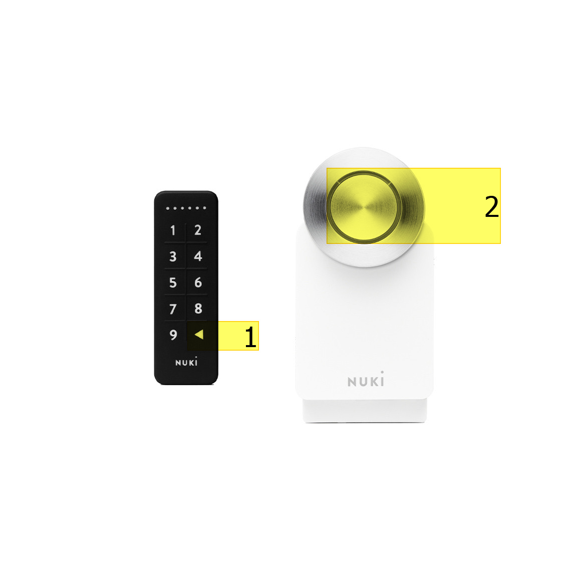 Nuki smart lock for opening and closing retiro sol holiday rentals