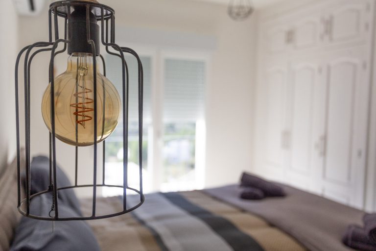 Hallway and interior view at Villa Vino in Pedreguer