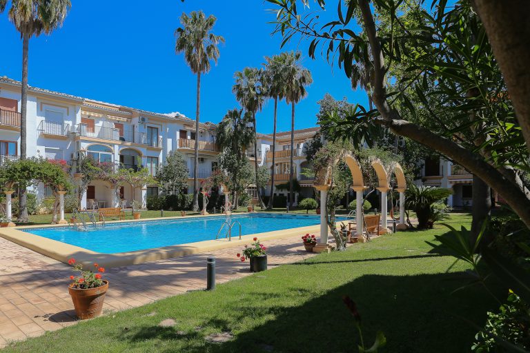 Garden view at apartment El Patio in Dénia