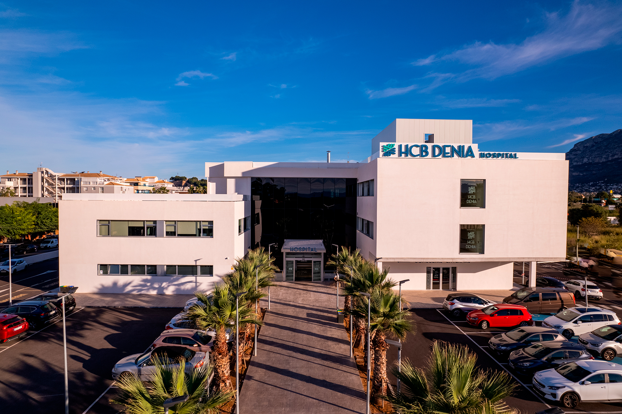 View of Dénia old town Costa Blanca Spain