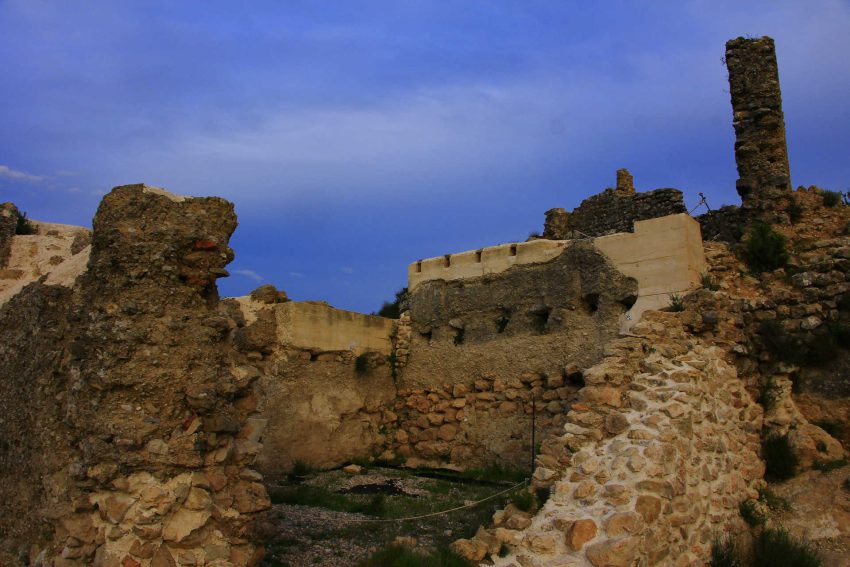 Historic stone ruins near Orba in the Marina Alta region